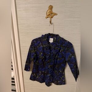 Finley Ruffle Front Blouse